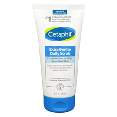 Cetaphil Extra Gentle Daily Scrub Combination To Oily Sensitive Skin 178Ml