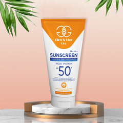 Glow & Glee Sunscreen Mineral Brightening Broad Spectrum SPF 50+ 100Ml
