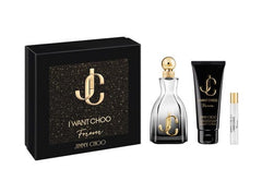 Jimmy Choo I Want Choo Forever Gift Set – EDP 100ml + Body Lotion 100ml + Mini EDP 7.5ml