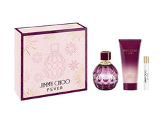 Jimmy Choo Fever Gift Set – EDP 100ml + Body Lotion 100ml + Mini EDP 7.5ml
