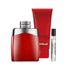 Montblanc Legend Red Gift Set – 100ml EDP + 7.5ml EDP + 100ml Shower Gel