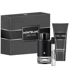Mont Blanc Explorer Gift Set – 100ml EDP + 7.5ml EDP + 100ml Shower Gel