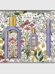 Gucci Flora Gorgeous Magnolia Women 3-Piece Gift Set – EDP 100ml + 10ml + 5ml