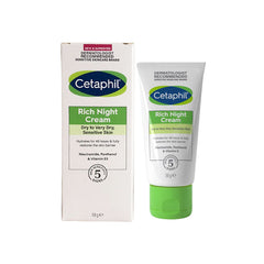 Cetaphil Rich Night Cream Dry To Very Dry Sensitive Skin 50G