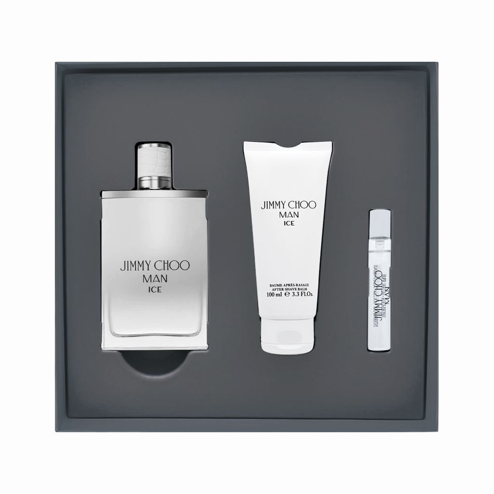 Jimmy Choo Man Ice Gift Set – EDT 100 ml + After‑Shave + Travel Spray